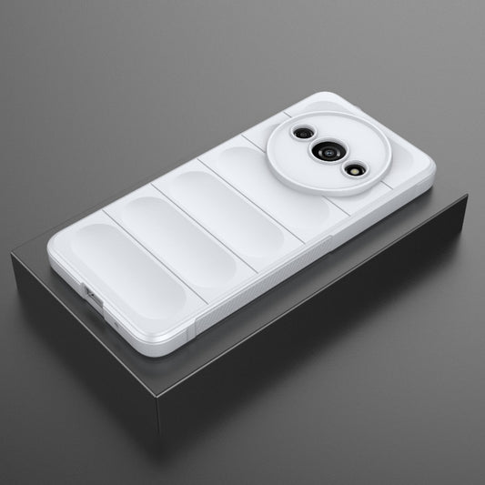 For Xiaomi Redmi A3 4G Global Magic Shield TPU + Flannel Phone Case(White) by buy2fix