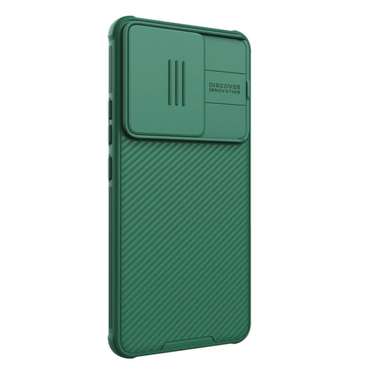 For Xiaomi Redmi Turbo 3 NILLKIN CamShield Pro PC Phone Case(Green) by NILLKIN