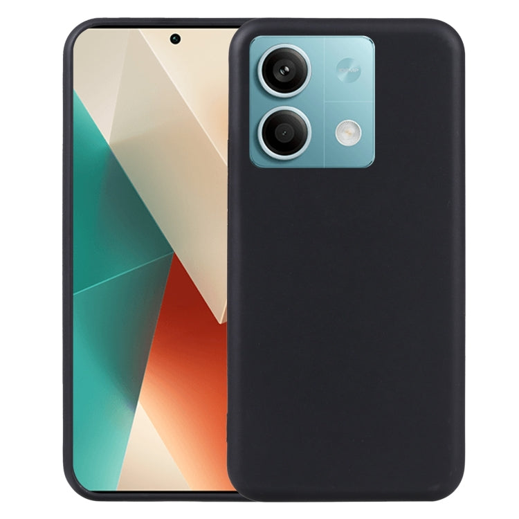 For Xiaomi Redmi Note 13 4G TPU Phone Case(Black) - Xiaomi Cases by buy2fix | Online Shopping UK | buy2fix
