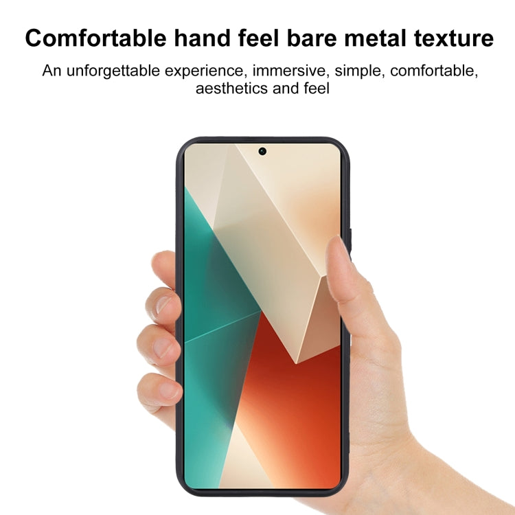 For Xiaomi Redmi Note 13 4G TPU Phone Case(Black) - Xiaomi Cases by buy2fix | Online Shopping UK | buy2fix