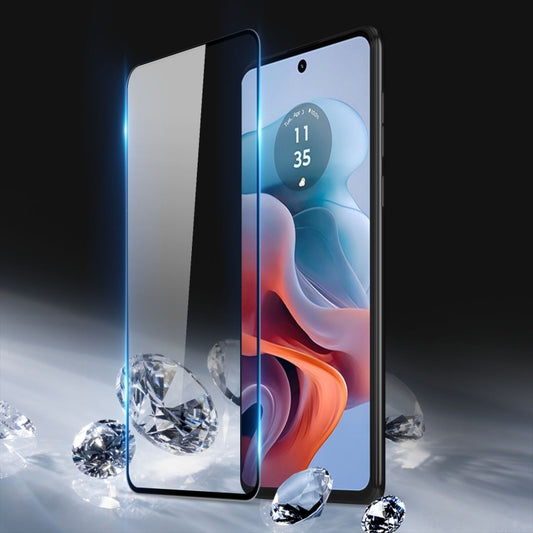 For Motorola Moto G34 10pcs DUX DUCIS 0.33mm 9H Medium Alumina Tempered Glass Film by DUX DUCIS
