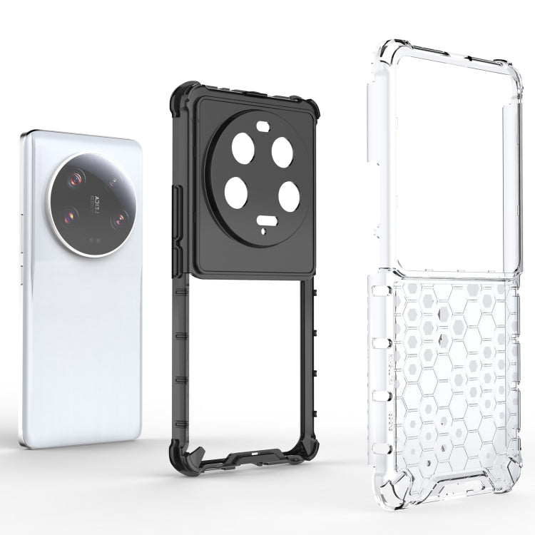 For Xiaomi 13 Ultra Shockproof Honeycomb PC + TPU Phone Case(Blue) - Xiaomi Cases by buy2fix | Online Shopping UK | buy2fix