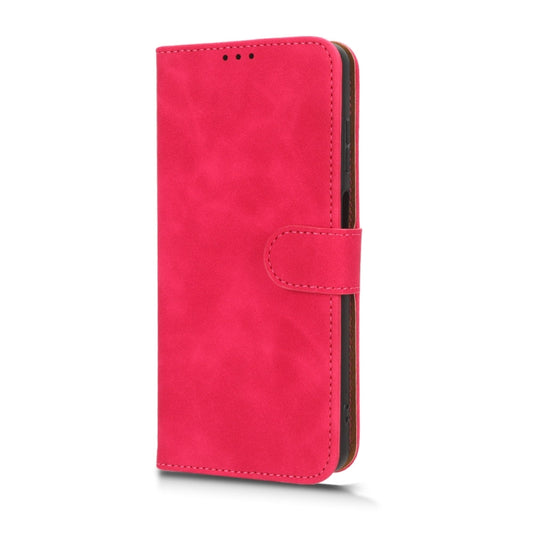 For Blackview A53 Pro Skin Feel Magnetic Flip Leather Phone Case(Rose Red) by buy2fix