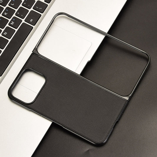 For Google Pixel 9 Pro Fold PU Leather PC Phone Case(Black) by buy2fix