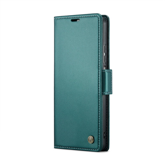For Xiaomi Poco F5 5G/Redmi Note 12 Turbo 5G CaseMe 023 Butterfly Buckle Litchi Texture RFID Anti-theft Leather Phone Case(Pearly Blue) by CaseMe