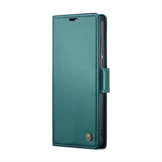 For Xiaomi 13T/13T Pro CaseMe 023 Butterfly Buckle Litchi Texture RFID Anti-theft Leather Phone Case(Pearly Blue) by CaseMe