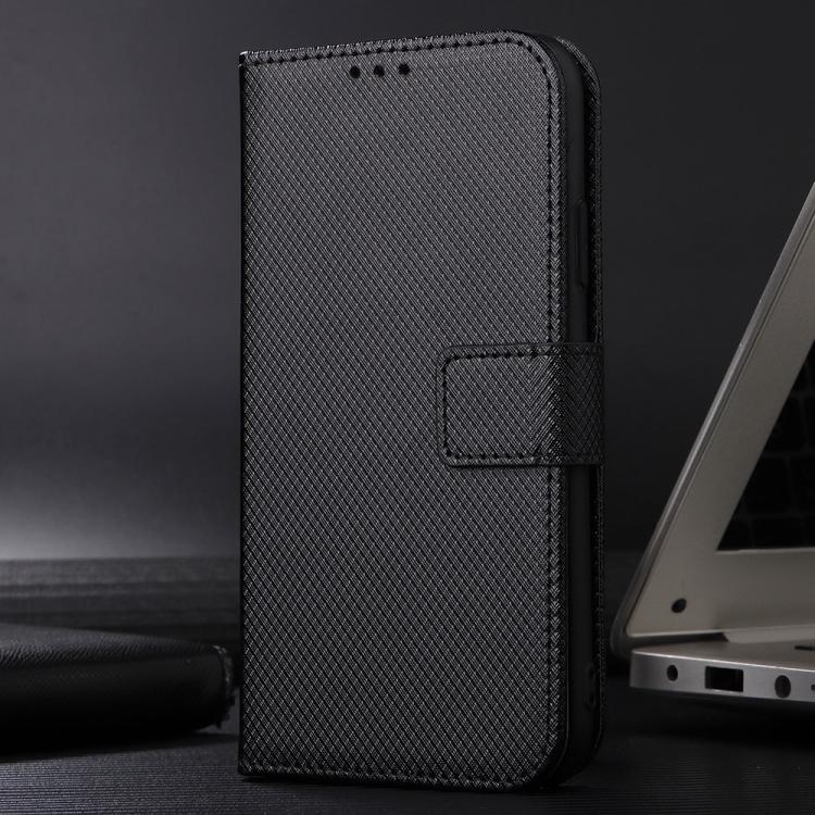 For Google Pixel 10 Pro XL Diamond Texture Leather Phone Case(Black) - Google Cases by buy2fix | Online Shopping UK | buy2fix
