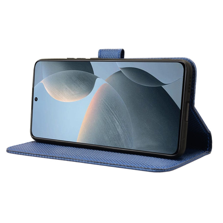 For Xiaomi Redmi K70 / K70 Pro Diamond Texture Leather Phone Case(Blue) - Xiaomi Cases by buy2fix | Online Shopping UK | buy2fix