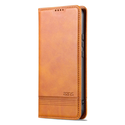 For Huawei Nova 11 Pro AZNS Magnetic Calf Texture Flip Leather Phone Case(Light Brown) - Huawei Cases by AZNS | Online Shopping UK | buy2fix