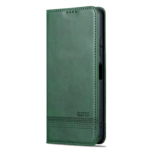For Huawei Maimang A20 AZNS Magnetic Calf Texture Flip Leather Phone Case(Dark Green) - Huawei Cases by AZNS | Online Shopping UK | buy2fix