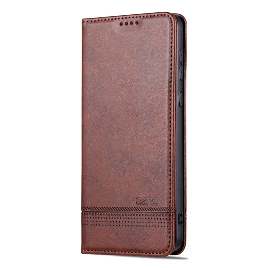 For Huawei Mate 60 AZNS Magnetic Calf Texture Flip Leather Phone Case(Dark Brown) - Huawei Cases by AZNS | Online Shopping UK | buy2fix