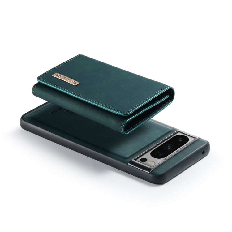 For Google Pixel 8 Pro DG.MING M1 Series 3-Fold Multi Card Wallet + Magnetic Phone Case(Green) - Google Cases by DG.MING | Online Shopping UK | buy2fix