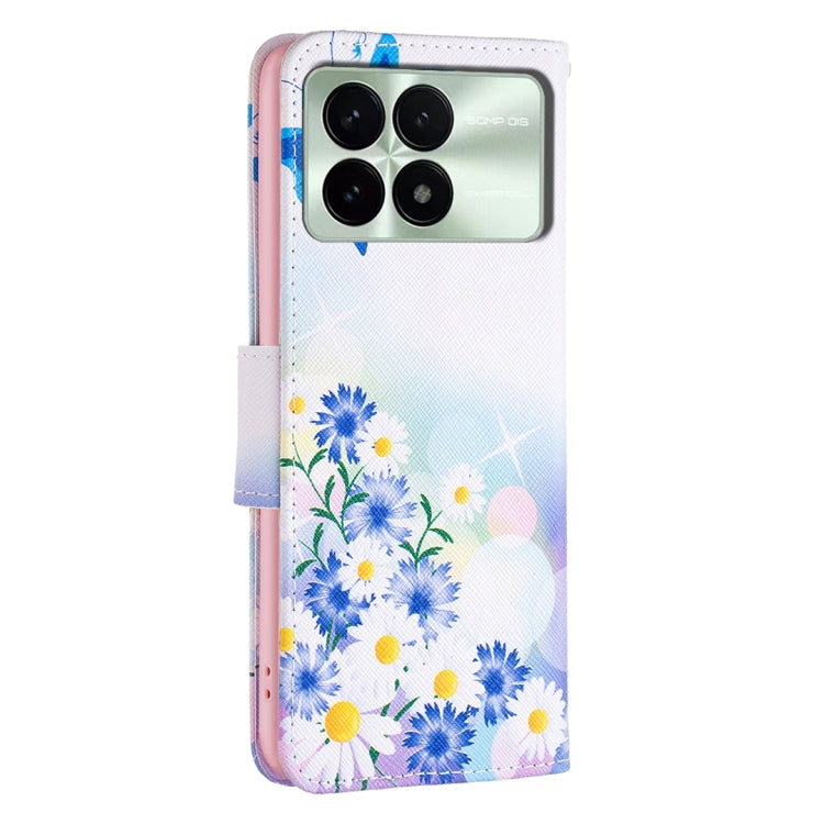 For Xiaomi Redmi K70 / K70 Pro Colored Drawing Pattern Leather Phone Case(Butterfly Love) - Xiaomi Cases by buy2fix | Online Shopping UK | buy2fix