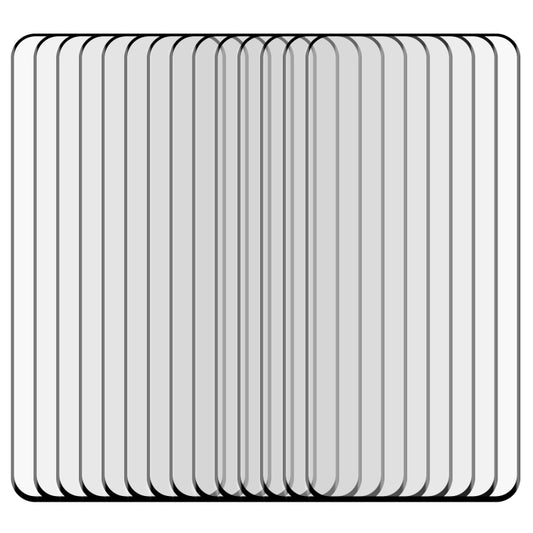 For vivo X200 Pro 25pcs 3D Curved Edge Full Screen Tempered Glass Film by buy2fix