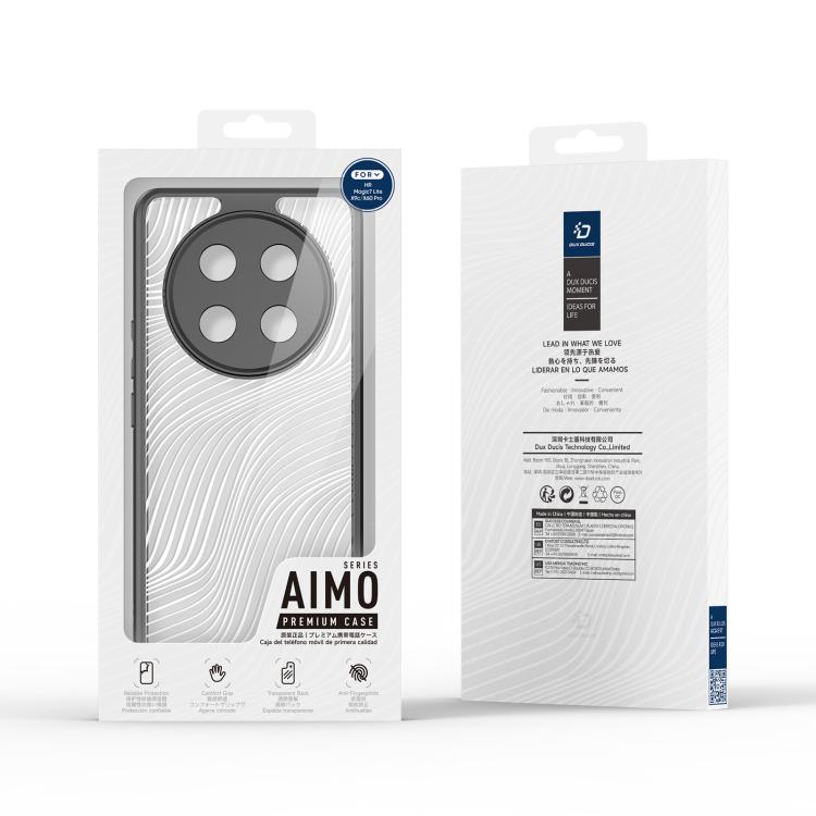 For Honor Magic7 Lite / X9c / X60 Pro DUX DUCIS Aimo Series TPU + PC Frosted Feel Phone Case(Black) - Honor Cases by DUX DUCIS | Online Shopping UK | buy2fix
