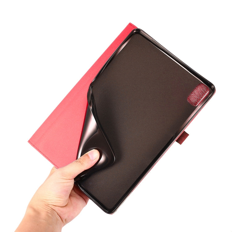 For Huawei MatePad SE 11 2024 Fabric Leather Tablet Case(Red) - Huawei by buy2fix | Online Shopping UK | buy2fix