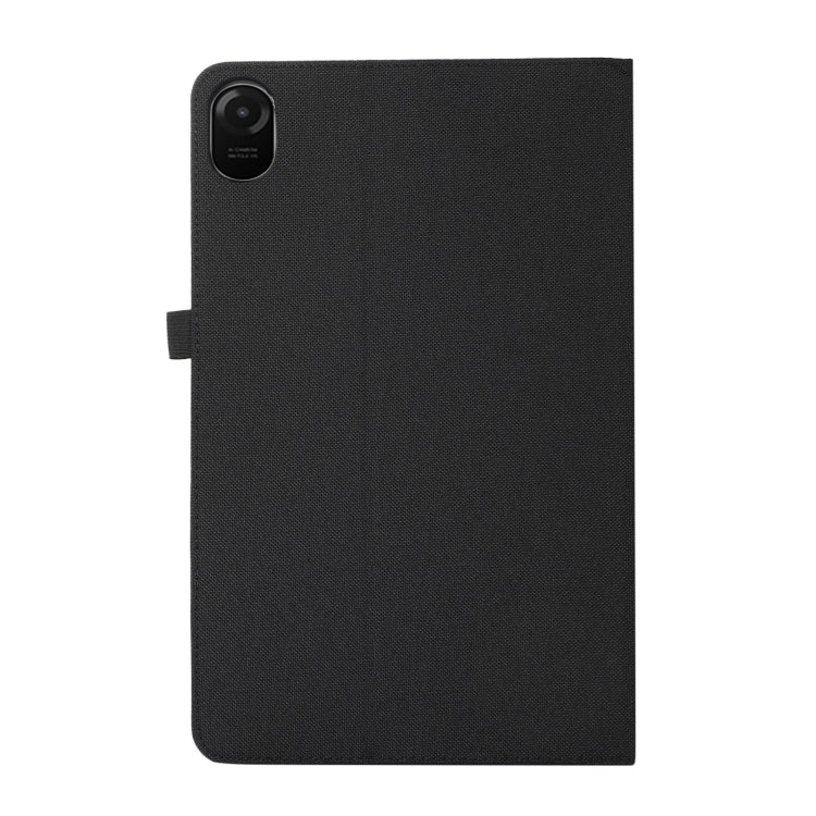 For Huawei MatePad Air 2024 Fabric Leather Tablet Case(Black) - Huawei by buy2fix | Online Shopping UK | buy2fix
