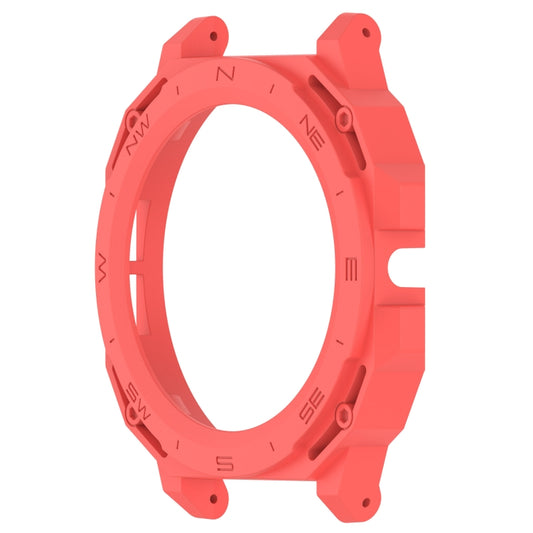 For Huawei Watch GT Cyber Armor Hollow Watch Protective Case(Red) by buy2fix