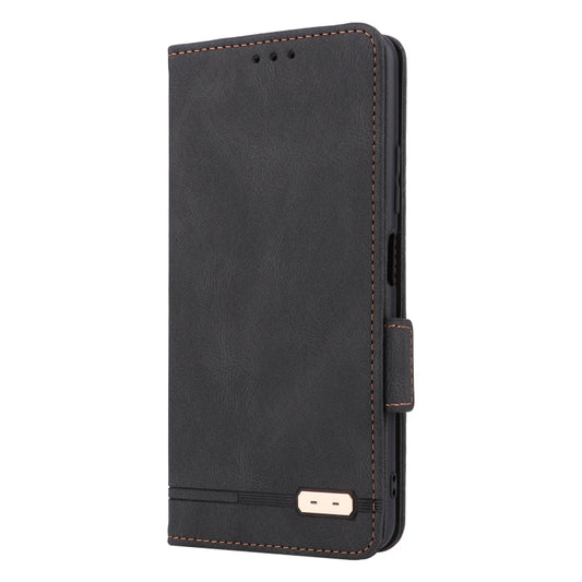 For Xiaomi Redmi Note 12 4G Magnetic Clasp Leather Phone Case(Black) by buy2fix