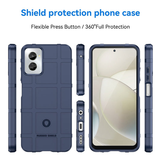 For Motorola Moto G Power 2024 Full Coverage Shockproof TPU Phone Case(Blue) by buy2fix