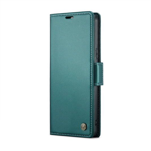 For Google Pixel 7a CaseMe 023 Butterfly Buckle Litchi Texture RFID Anti-theft Leather Phone Case(Pearly Blue) by CaseMe