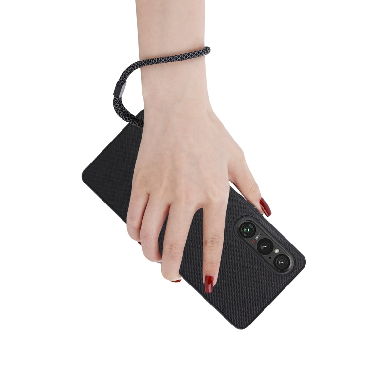 For Sony Xperia 1 V Vili TC Series TPU + PC Phone Case(Black) by ViLi