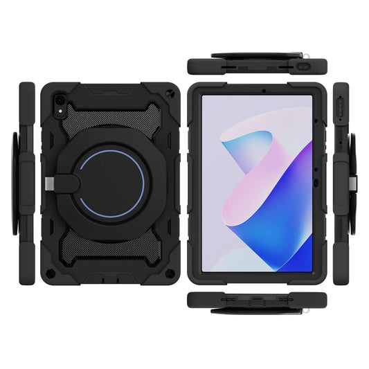 For Huawei MatePad 11 2023 Armor Contrast Color Silicone + PC Tablet Case(Black) - Huawei by buy2fix | Online Shopping UK | buy2fix