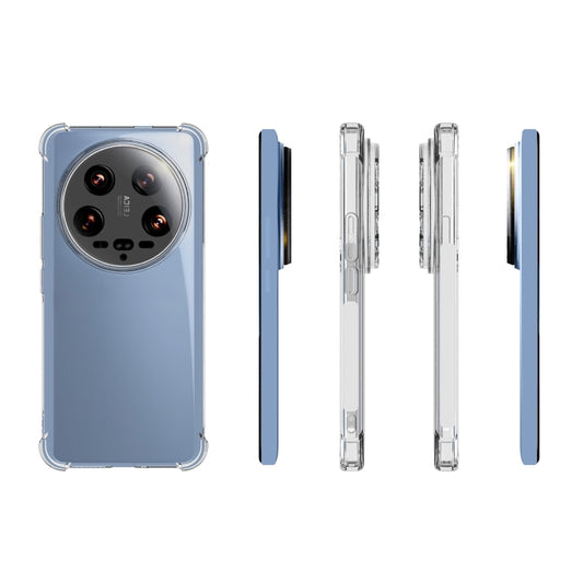 For Xiaomi 14 Ultra Shockproof Non-slip Thickening TPU Phone Case(Transparent) by buy2fix