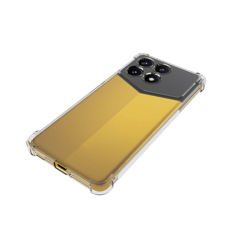 For Xiaomi Redmi K70 Pro Champion Shockproof Non-slip Thickening TPU Phone Case(Transparent) - Xiaomi Cases by buy2fix | Online Shopping UK | buy2fix