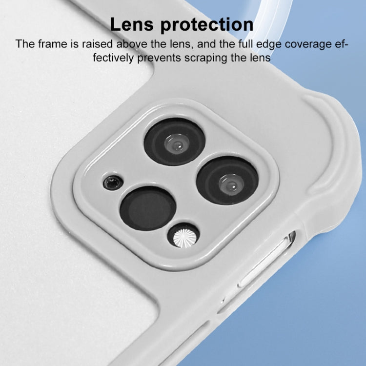 For iPad Air 11 2024 / iPad Pro 11 720 Rotation Magnetic Painted Leather Smart Tablet Case(Smile) by buy2fix