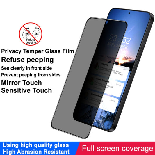 For Samsung Galaxy S24+ 5G imak HD Full Screen Anti-spy Tempered Glass Protective Film by imak