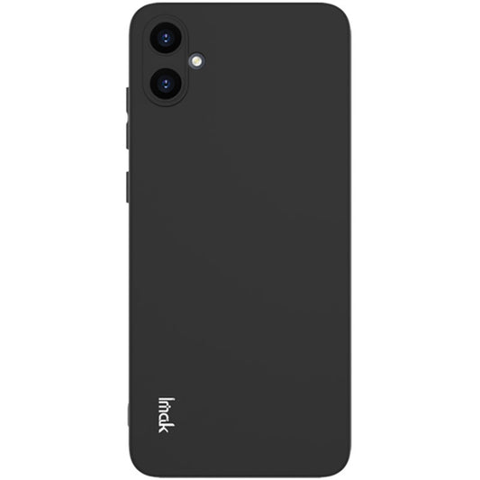 For Samsung Galaxy A05 IMAK UC-3 Series Shockproof Frosted TPU Phone Case(Black) by imak