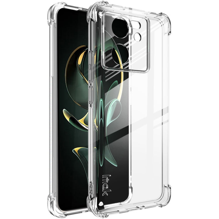 For Xiaomi Redmi K60 Ultra 5G imak Shockproof Airbag TPU Phone Case(Transparent) - Xiaomi Cases by imak | Online Shopping UK | buy2fix