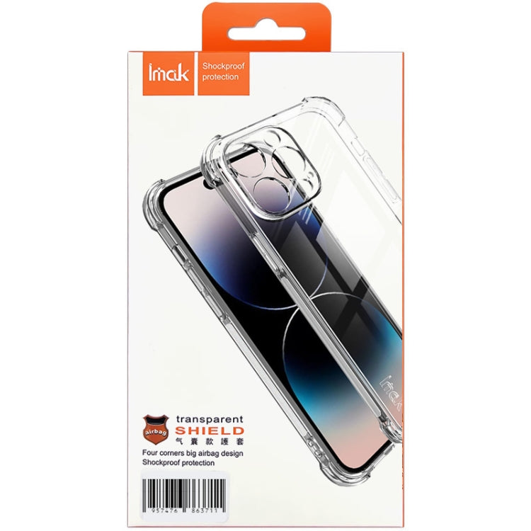 For Xiaomi Redmi K60 Ultra 5G imak Shockproof Airbag TPU Phone Case(Transparent) - Xiaomi Cases by imak | Online Shopping UK | buy2fix