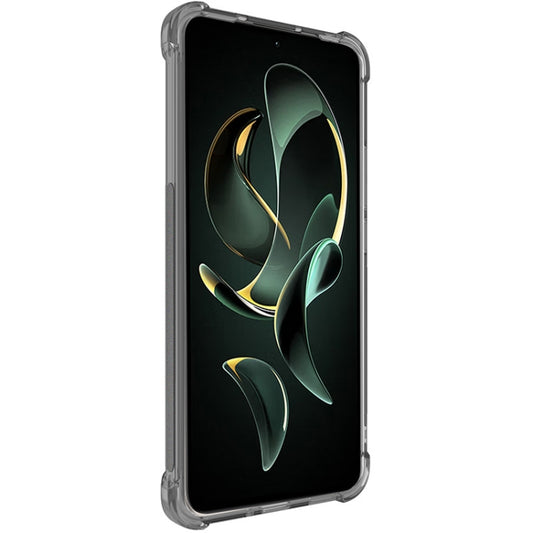 For Xiaomi Redmi K60 Ultra 5G imak Shockproof Airbag TPU Phone Case(Transparent Black) by imak