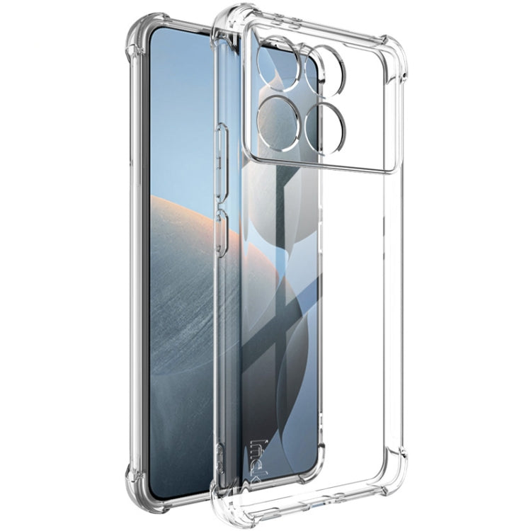 For Xiaomi Redmi K70 5G/K70 Pro 5G imak Shockproof Airbag TPU Phone Case(Transparent) - Xiaomi Cases by imak | Online Shopping UK | buy2fix