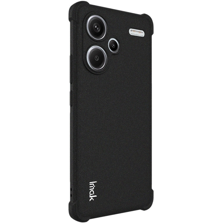 For Xiaomi Redmi Note 13 Pro 5G imak Shockproof Airbag TPU Phone Case(Matte Black) - Xiaomi Cases by imak | Online Shopping UK | buy2fix