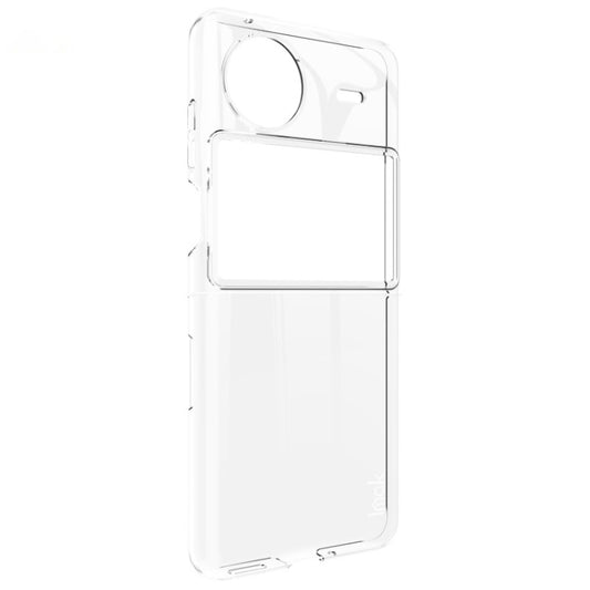 For vivo X Flip imak Wing II Pro Series Wear-resisting Crystal Phone Case(Transparent) by imak