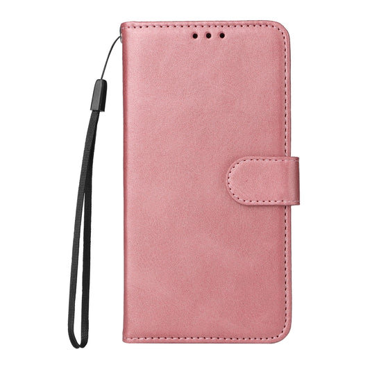 For Xiaomi 13T / Redmi K60 Ultra Classic Calf Texture Flip Leather Phone Case(Rose Gold) by buy2fix