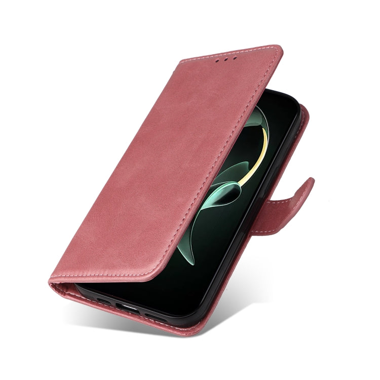 For Xiaomi 13T / Redmi K60 Ultra Classic Calf Texture Flip Leather Phone Case(Rose Gold) - Xiaomi Cases by buy2fix | Online Shopping UK | buy2fix
