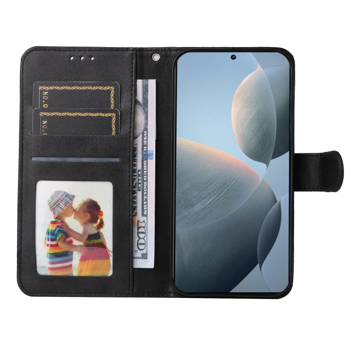 For Xiaomi Redmi K70 / K70 Pro Classic Calf Texture Flip Leather Phone Case(Black) - Xiaomi Cases by buy2fix | Online Shopping UK | buy2fix
