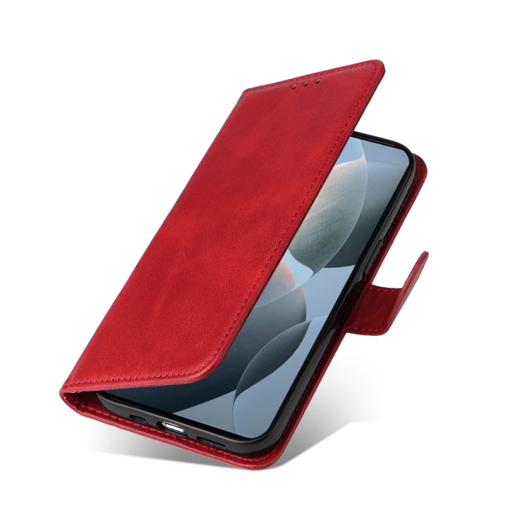 For Xiaomi Redmi K70 / K70 Pro Classic Calf Texture Flip Leather Phone Case(Red) - Xiaomi Cases by buy2fix | Online Shopping UK | buy2fix