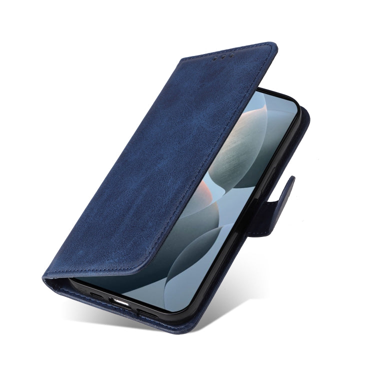 For Xiaomi Redmi K70 / K70 Pro Classic Calf Texture Flip Leather Phone Case(Blue) - Xiaomi Cases by buy2fix | Online Shopping UK | buy2fix