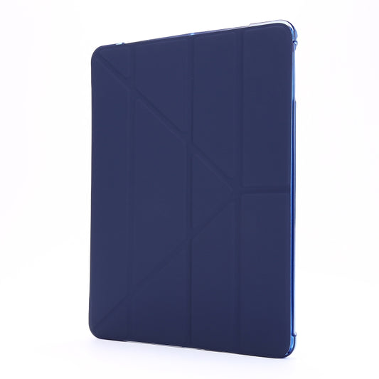 For iPad Air 2 Airbag Deformation Horizontal Flip Leather Case with Holder & Pen Holder(Dark Blue) - More iPad Cases by buy2fix | Online Shopping UK | buy2fix