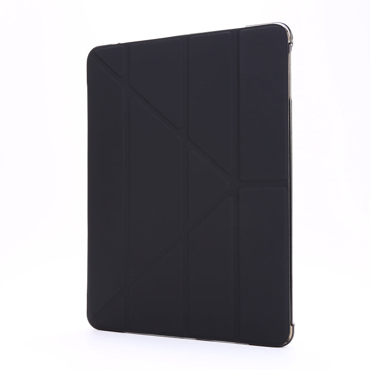For iPad Air 2 Airbag Deformation Horizontal Flip Leather Case with Holder & Pen Holder(Black) - More iPad Cases by buy2fix | Online Shopping UK | buy2fix