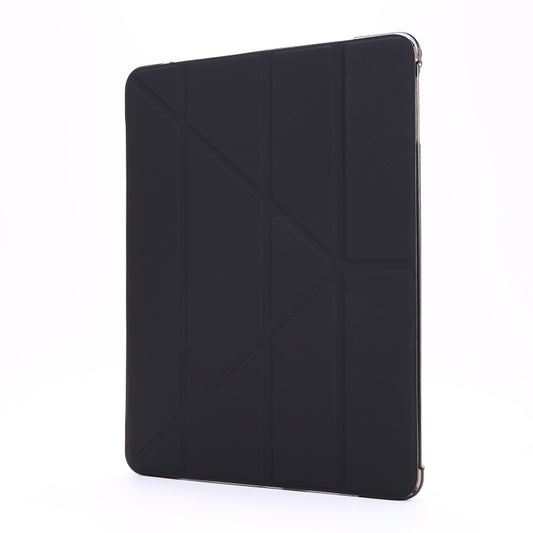 For iPad Air 2 Airbag Deformation Horizontal Flip Leather Case with Holder & Pen Holder(Black) - More iPad Cases by buy2fix | Online Shopping UK | buy2fix
