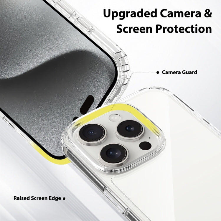 For iPhone 16 Pro Scratchproof Acrylic TPU Phone Case(Transparent) by buy2fix