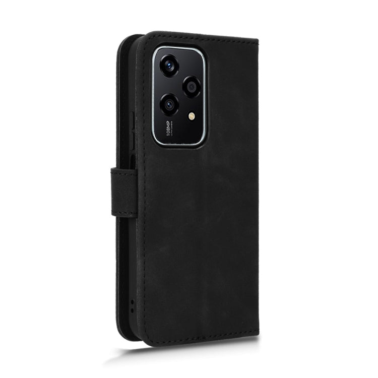 For Honor 200 Lite Global Skin Feel Magnetic Flip Leather Phone Case(Black) - Honor Cases by buy2fix | Online Shopping UK | buy2fix