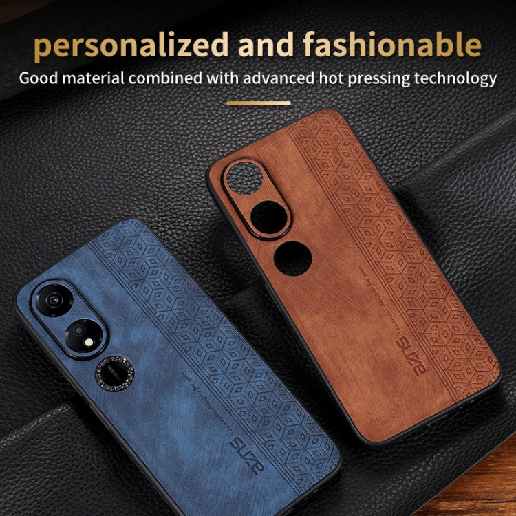 For Honor Play 40 AZNS 3D Embossed Skin Feel Phone Case(Black) - Honor Cases by AZNS | Online Shopping UK | buy2fix