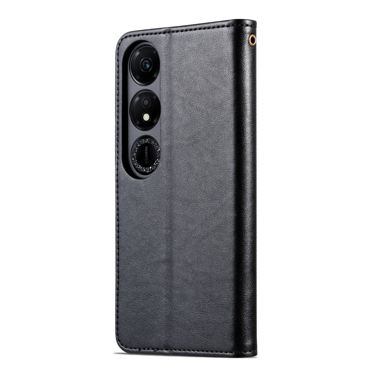 For Honor Play 40 AZNS Sheepskin Texture Flip Leather Phone Case(Black) - Honor Cases by AZNS | Online Shopping UK | buy2fix
